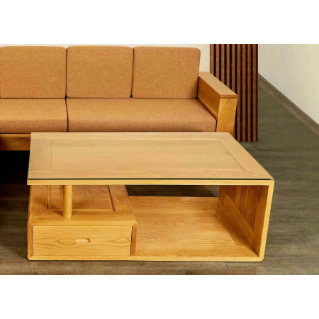 Casa 07 : Bàn Sofa , Bàn Coffee + Mặt Bàn Kính - 120cm 